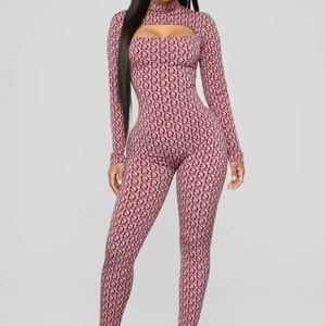Fashion Nova 🤳 Don't Lose My Number Jumpsuit